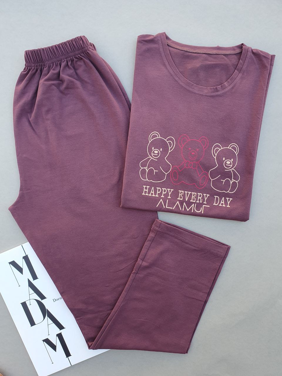 تیشرت شلوار تدی باکسی